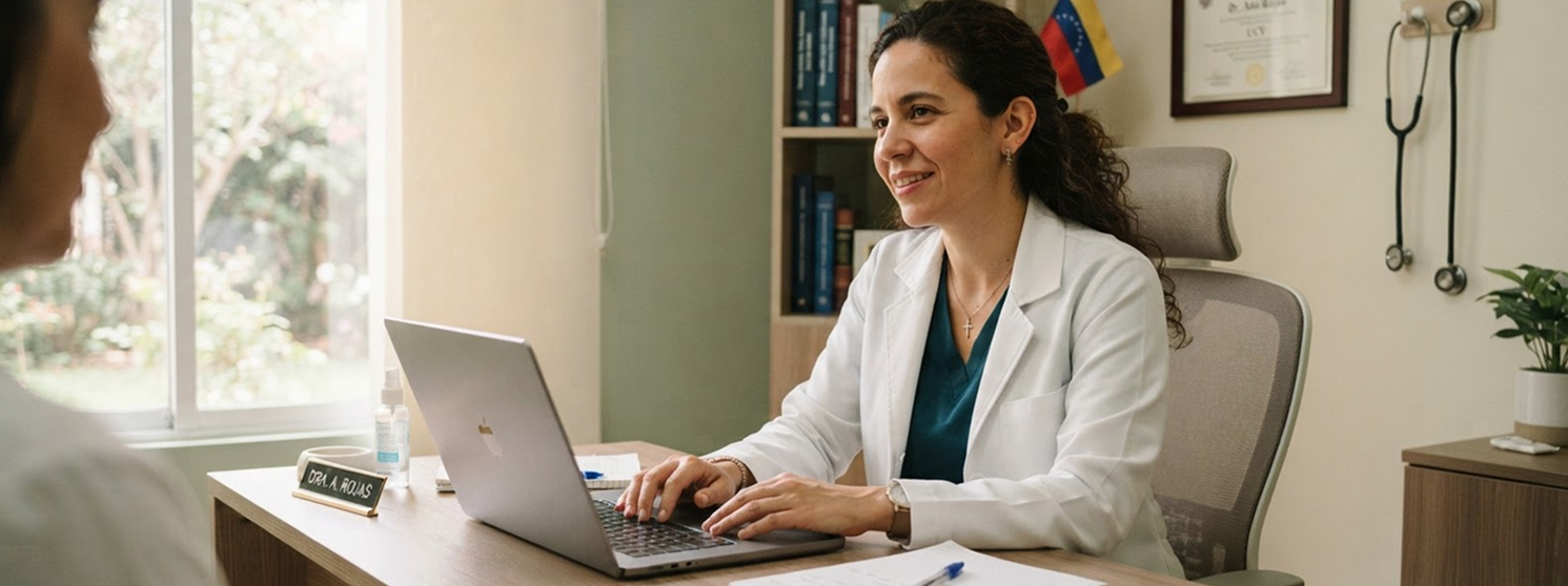 Consulta médica con UMIA